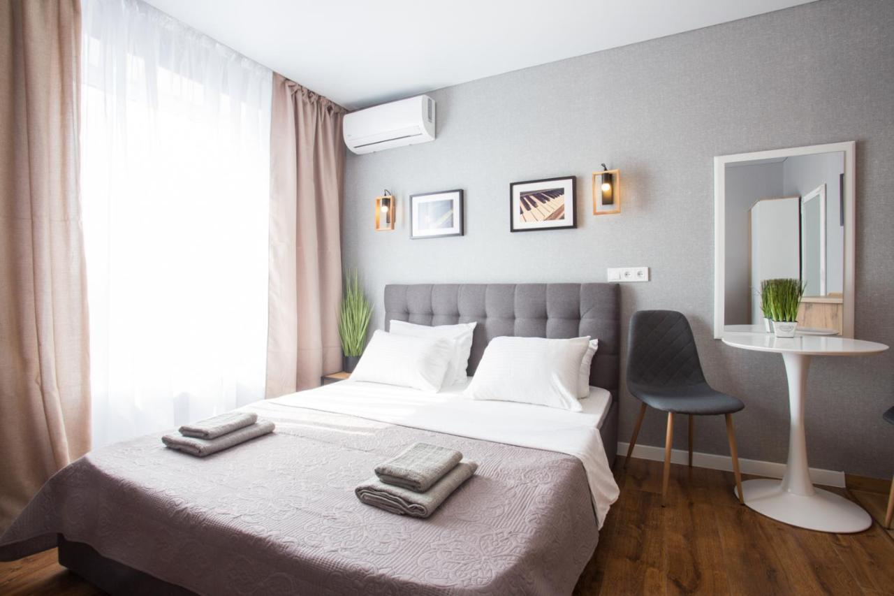 Studio With City View - Hrekivska Str. 5-1 Charkiv Esterno foto