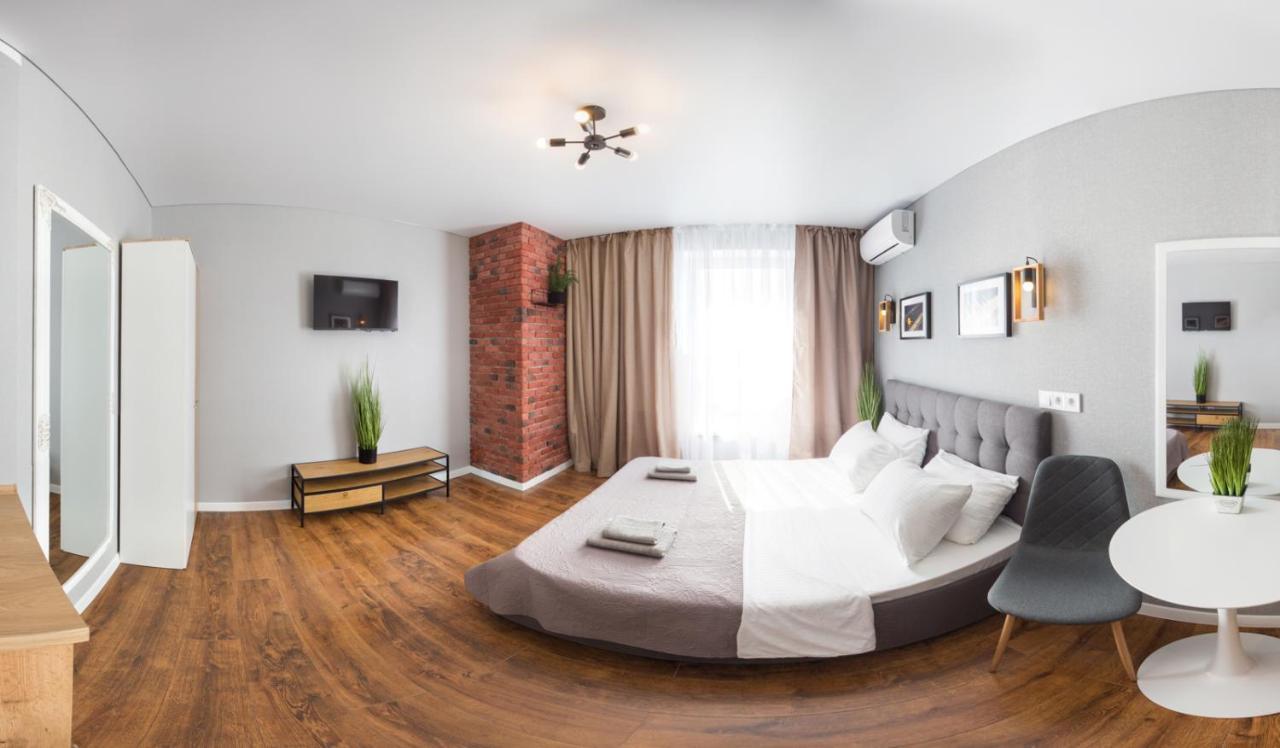 Studio With City View - Hrekivska Str. 5-1 Charkiv Esterno foto